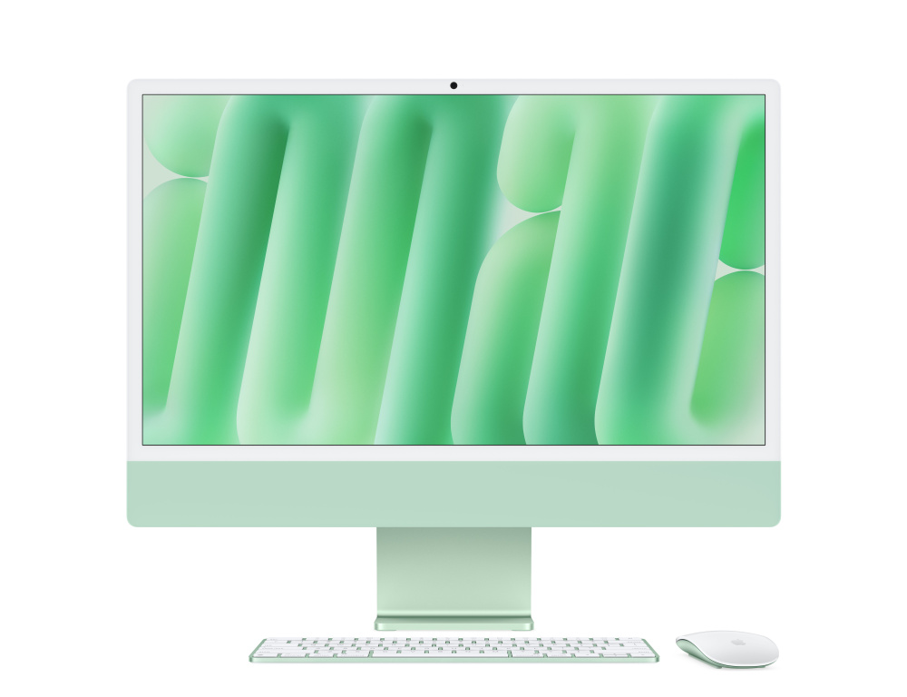 Фото Apple iMac 24" Retina 4,5K, M4 10C / 10C, 16 ГБ, 512 ГБ, Зелёный Фото Apple iMac 24" Retina 4,5K, M4 10C / 10C, 16 ГБ, 512 ГБ, Зелёный