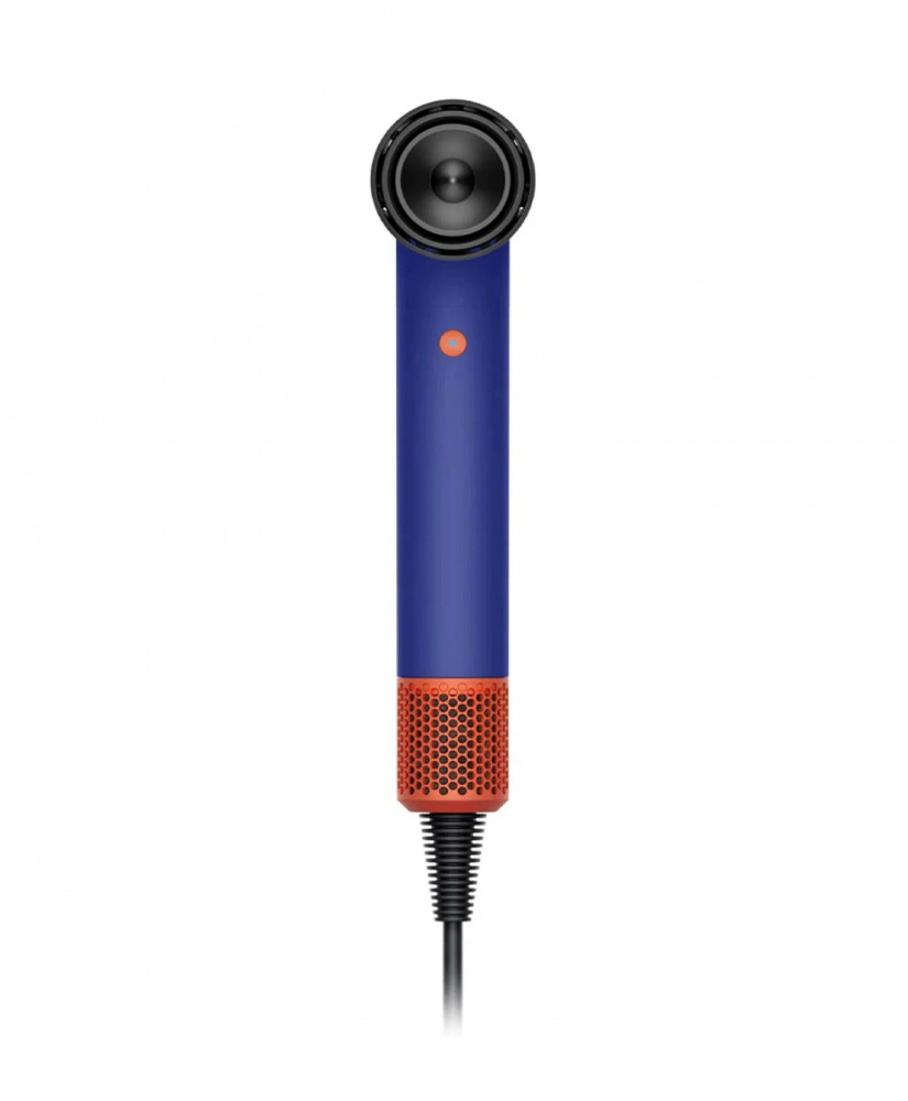 Фото Фен Dyson HD18 Supersonic R Pro, Vinca Blue/Topaz Orange На фото изображено Фен Dyson HD18 Supersonic R Pro, Vinca Blue/Topaz Orange